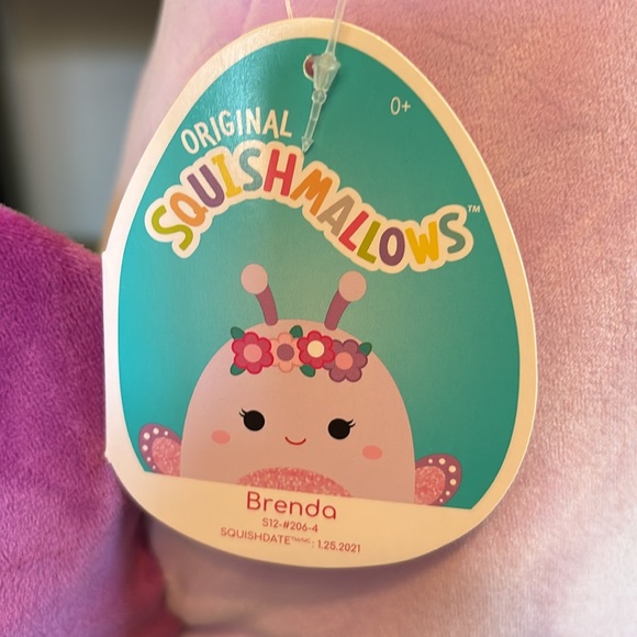 12” Brenda the butterfly squishmallow - Picture 3 of 3